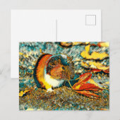 TierArt_GuineaPig_001 Postkarte (Vorne/Hinten)