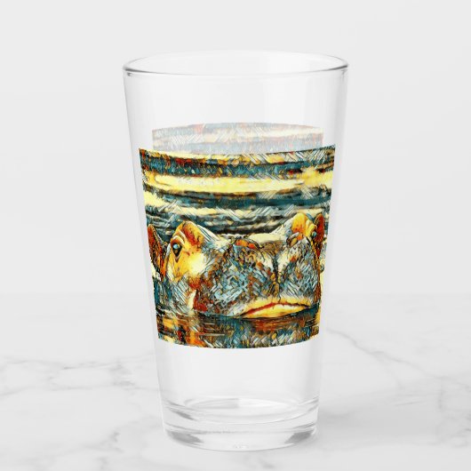 TierArt_Hippo_001 Glas (Vorderseite)