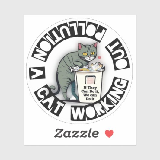 Tierart - Katze Aufkleber (Blatt)