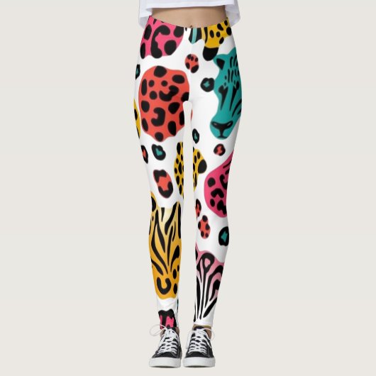 Tierart Leggings (Vorderseite)