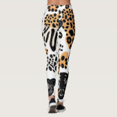 Tierart Leggings (Rückseite)