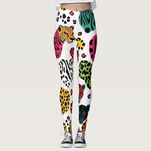 Tierart Leggings (Vorderseite)