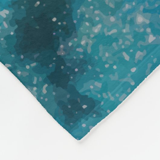 Tierart - Leiter der antiken Alien Fleecedecke (Ecke)