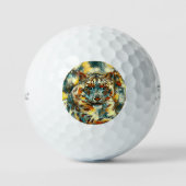 TierArt_Leopard_001 Golfball (Vorderseite)