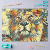 TierArt_Lion_20170607_by_JAMColors Seidenpapier (Basteln)