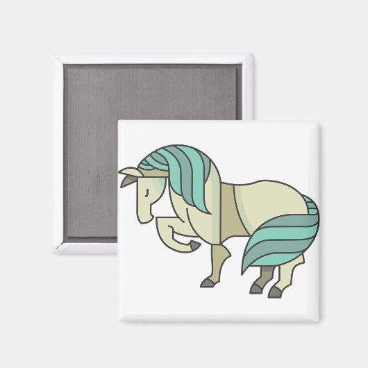 Tierart Magnet (Vorderseite/Rückseite)