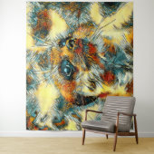 TierArt_Meerkat_002 Wandteppich (Beispiel)