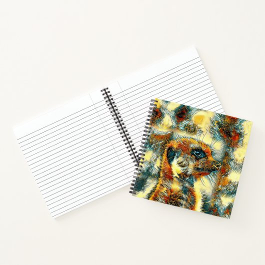 TierArt_Meerkat_004 Notizblock (Innenseite)