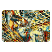 TierArt_OrangUtan_002 Magnet (Horizontal)