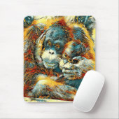 TierArt_OrangUtan_003 Mousepad (Mit Mouse)