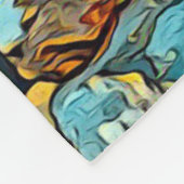 TierArt_Panda_002 Fleecedecke (Ecke)