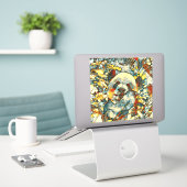 TierArt_Panda_012 Aufkleber (Laptop auf Schreibtisch)