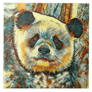 TierArt_Panda_014 Fliese