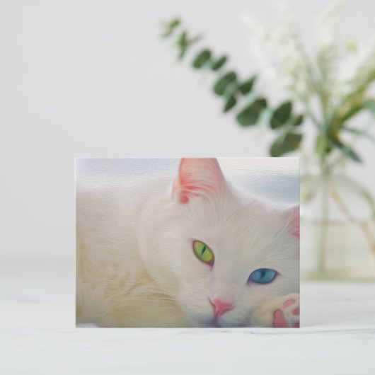 Tierart Postkarte (Stehend Vorderseite)