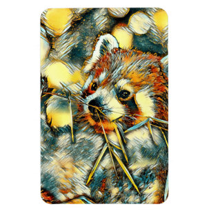 TierArt_RedPanda_001 Magnet
