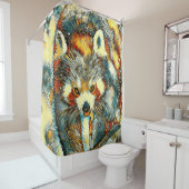 TierArt_RedPanda_002 Duschvorhang (Beispiel)