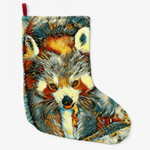 TierArt_RedPanda_002 Großer Weihnachtsstrumpf