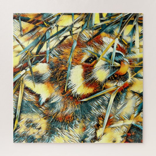 TierArt_RedPanda_003 Puzzle (Vertikal)