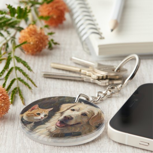 Tierart Schlüsselanhänger (Vorderseite rechts)