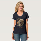 Tierart T-Shirt (Vorderseite Vollansicht)
