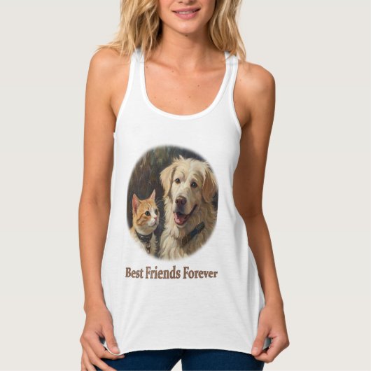 Tierart Tank Top (Vorderseite)