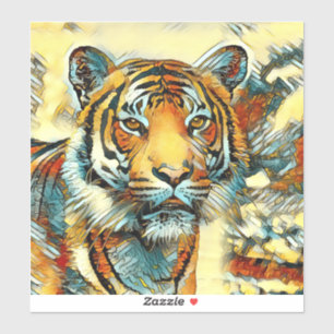TierArt_Tiger_004 Aufkleber