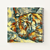 TierArt_Tiger_005 Notizblock (Rückseite)