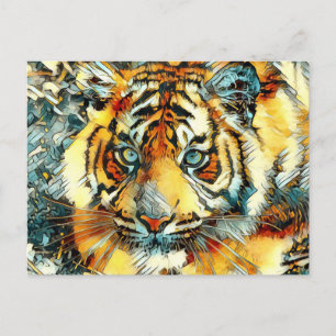 TierArt_Tiger_006 Postkarte