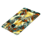 TierArt_Wolf_004 Magnet (Linke Seite)