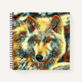 TierArt_Wolf_004 Notizblock (Vorderseite)
