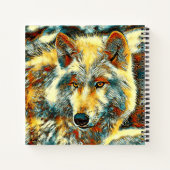 TierArt_Wolf_004 Notizblock (Rückseite)