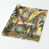 TierArt_Zebra_20170602_by_JAMColors Geschenkpapier (Ungerollt)