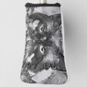 TierArtBW_Cat_003 Golf Headcover (Rotieren 90)