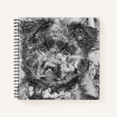 TierArtBW_Dog_005 Notizblock (Vorderseite)