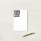 TierArtBW_Gorilla_002 Post-it Klebezettel (Auf Schreibtisch)