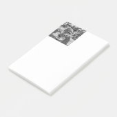 TierArtBW_Gorilla_002 Post-it Klebezettel (angewinkelt)