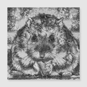TierArtBW_Hamster_001 Magnetkarte