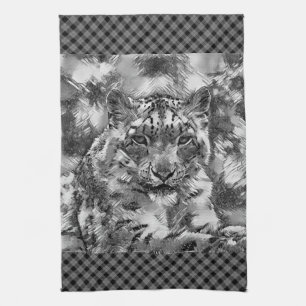 TierArtBW_Leopard_001 Geschirrtuch