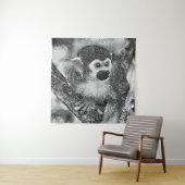 TierArtBW_Monkey_002 Wandteppich (Beispiel)