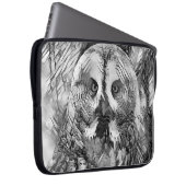 TierArtBW_Owl_001 Laptopschutzhülle (Vorne Rechts)