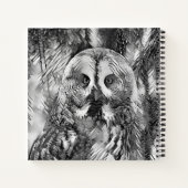 TierArtBW_Owl_001 Notizblock (Rückseite)