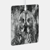 TierArtBW_Owl_001 Ornament Aus Metall (Vorderseite Rechts)