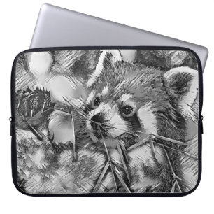 TierArtBW_RedPanda_001 Laptopschutzhülle