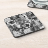 TierArtBW_RedPanda_003 Getränkeuntersetzer (Linke Seite)