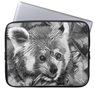 TierArtBW_RedPanda_003 Laptopschutzhülle