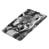 TierArtBW_RedPanda_003 Magnet (Linke Seite)