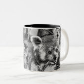TierArtBW_RedPanda_003 Zweifarbige Tasse (VorderseiteRechts)