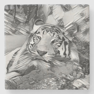 TierArtBW_Tiger_002 Steinuntersetzer