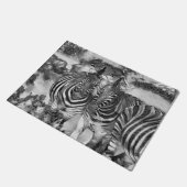 TierArtBW_Zebra_012 Fußmatte (Schrägansicht)