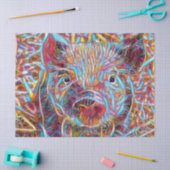 TierArtStudio- flippiges Ferkel Seidenpapier (Basteln)
